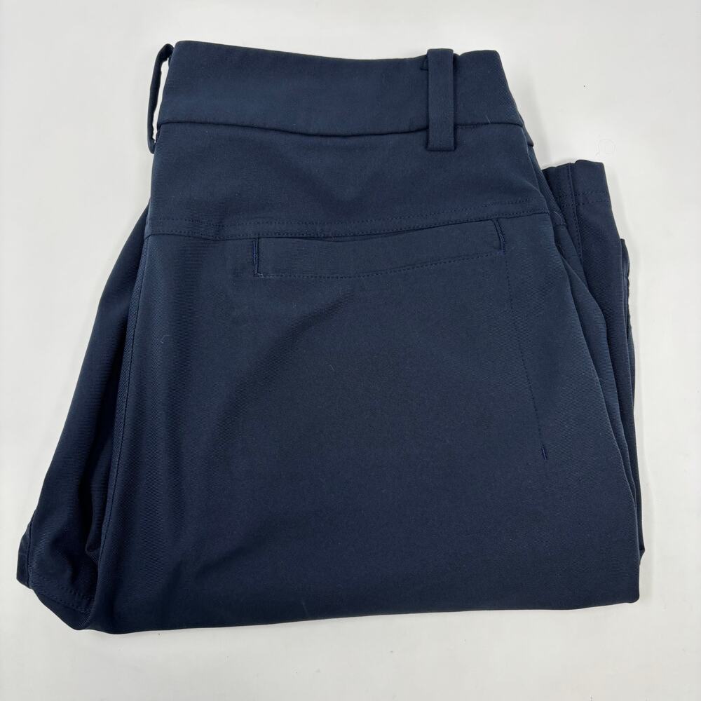 Lululemon Mens Sz30 Navy Blue Commission Short Stretch Pants